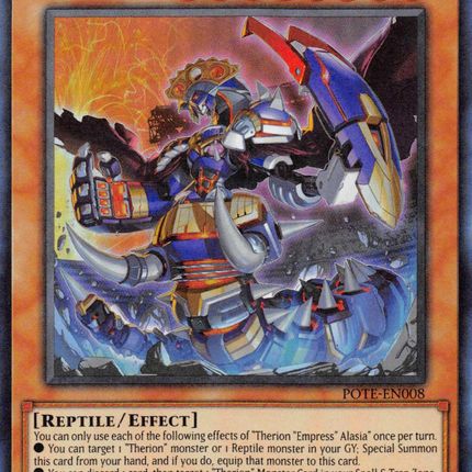 Therion Empress Alasia [POTE-EN008] Super Rare