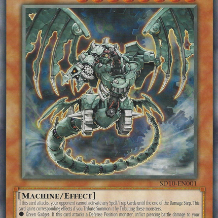Ancient Gear Gadjiltron Dragon (Oversized) (Machine Madness) [SD10-EN001] Promo