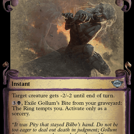 Gollum's Bite [The Lord of the Rings: Tales of Middle-Earth Showcase Scrolls]
