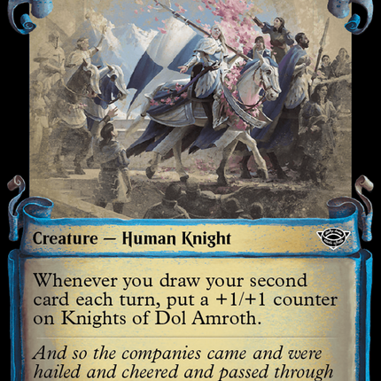 Knights of Dol Amroth [The Lord of the Rings: Tales of Middle-Earth Showcase Scrolls]