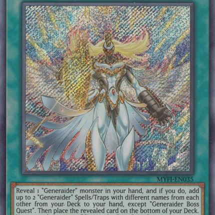 Generaider Boss Quest [MYFI-EN035] Secret Rare