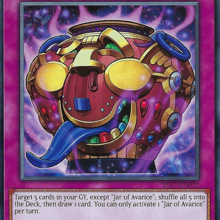 Jar of Avarice [YS17-EN032] Common