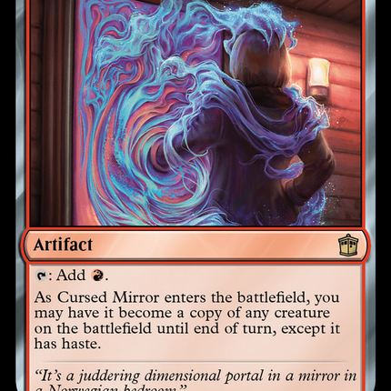 Cursed Mirror (Surge Foil) [Doctor Who]