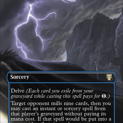 Sorcerous Squall (Borderless) (Surge Foil) [The Lord of the Rings: Tales of Middle-Earth Commander]