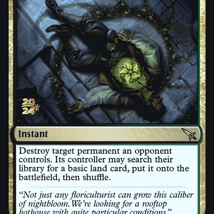 Assassin's Trophy (0187) [Murders at Karlov Manor Prerelease Promos]