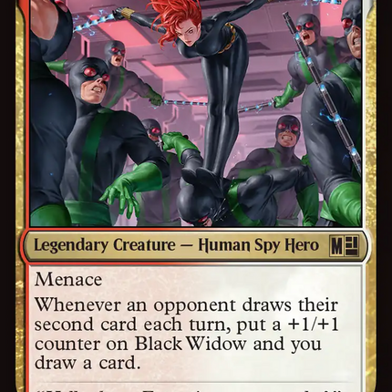 Black Widow, Agile Avenger [Marvel Super Heroes Commander]