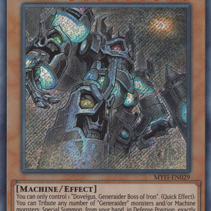 Dovelgus, Generaider Boss of Iron [MYFI-EN029] Secret Rare