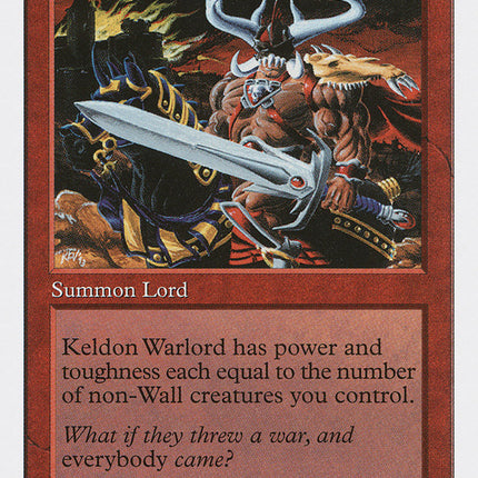 Keldon Warlord [Fifth Edition]
