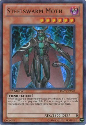 Steelswarm Moth [HA05-EN048] Super Rare