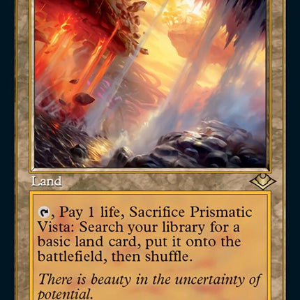 Prismatic Vista (Retro Foil Etched) [Modern Horizons]