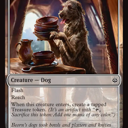 Long-Bodied Grey Dog [The Hobbit]