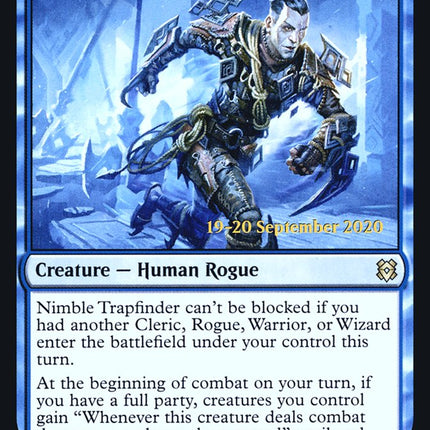 Nimble Trapfinder [Zendikar Rising Prerelease Promos]