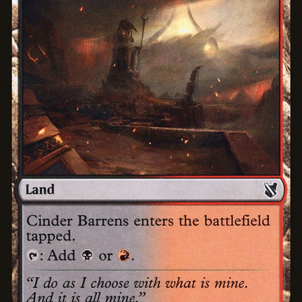 Cinder Barrens [Commander 2019]