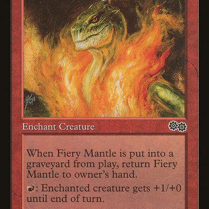 Fiery Mantle [Urza's Saga]