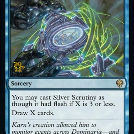Silver Scrutiny [Dominaria United Prerelease Promos]