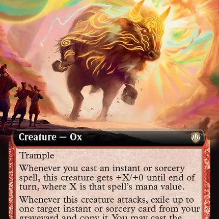 Renegade Bull (Extended Art) [Secrets of Strixhaven Commander]