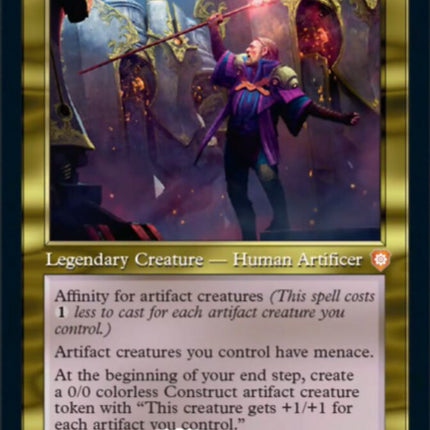 Urza, Chief Artificer (040) (Retro) (Display Commander) [The Brothers' War Commander]