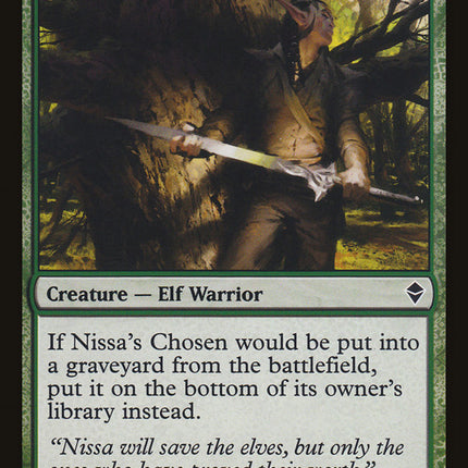 Nissa's Chosen [Zendikar]