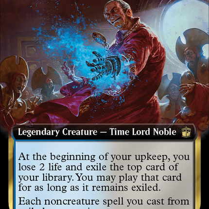 Rassilon, the War President (Extended Art) (Surge Foil) [Doctor Who]