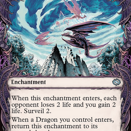 Corroding Dragonstorm (Showcase) [Tarkir: Dragonstorm]
