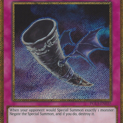 Black Horn of Heaven [PGL3-EN035] Gold Secret Rare