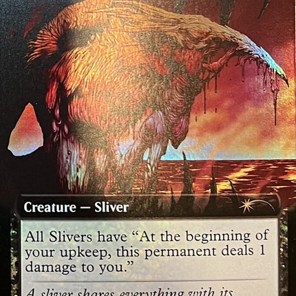 Plague Sliver (Extended Art) [Secret Lair Drop Promos]