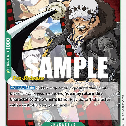 Trafalgar Law [Paramount War Pre-Release Cards]
