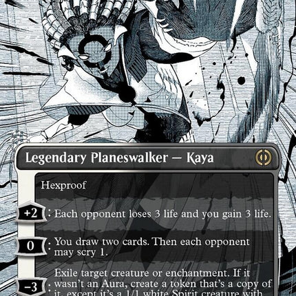 Kaya, Intangible Slayer (Borderless Manga) [Phyrexia: All Will Be One]