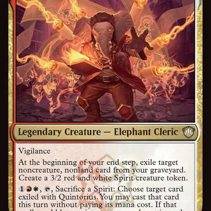 Quintorius, Loremaster [Secrets of Strixhaven Commander]