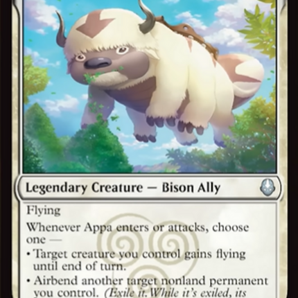 Appa, Loyal Sky Bison [Avatar: The Last Airbender]