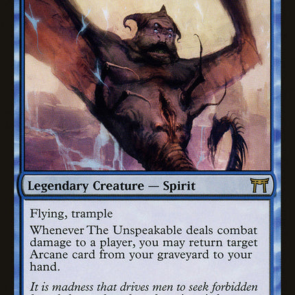 The Unspeakable [Champions of Kamigawa]
