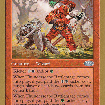 Thunderscape Battlemage (Jan Tomcani) [World Championship Decks 2001]