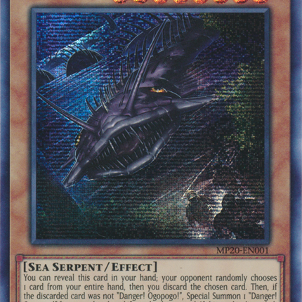 Danger! Ogopogo! [MP20-EN001] Prismatic Secret Rare