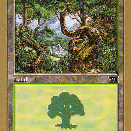 Forest (ml347b) (Matt Linde) [World Championship Decks 1999]
