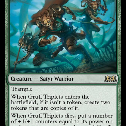 Gruff Triplets [Wilds of Eldraine]