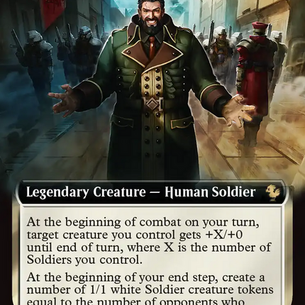 Heidegger, Shinra Executive (Extended Art) [FINAL FANTASY Commander]