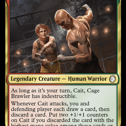 Cait, Cage Brawler (Surge Foil) [Fallout]