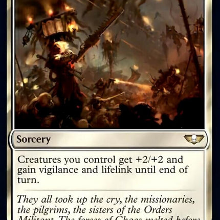 For the Emperor! (Surge Foil) [Warhammer 40,000]