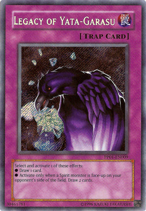 Legacy of Yata-Garasu [PP01-EN009] Secret Rare