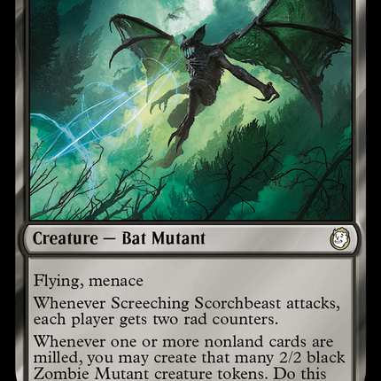 Screeching Scorchbeast (Surge Foil) [Fallout]
