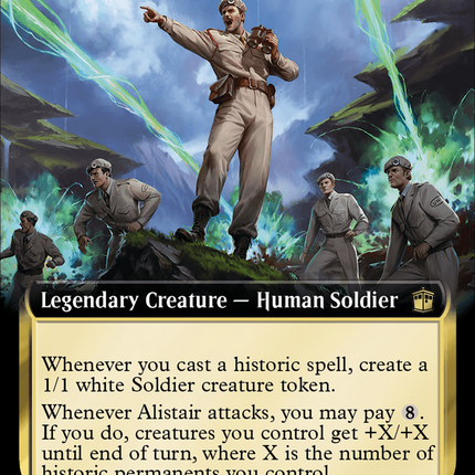 Alistair, the Brigadier (Extended Art) [Doctor Who]