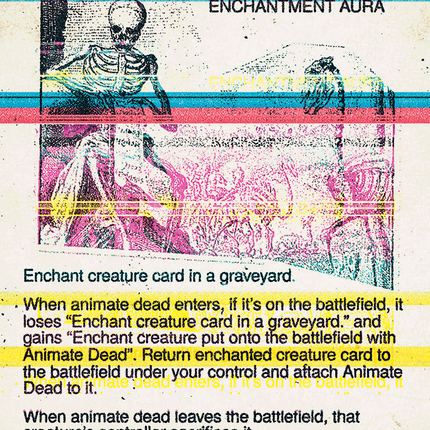 Animate Dead (0276) [Secret Lair x MSCHF: The Zeta Set]