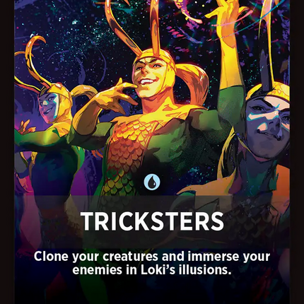 Tricksters Theme Card [Marvel Super Heroes Commander]