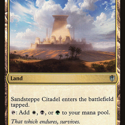 Sandsteppe Citadel [Commander 2016]