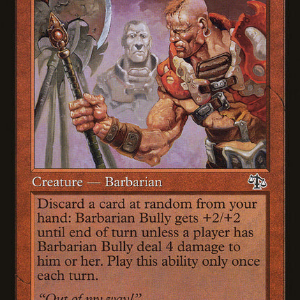 Barbarian Bully [Judgment]