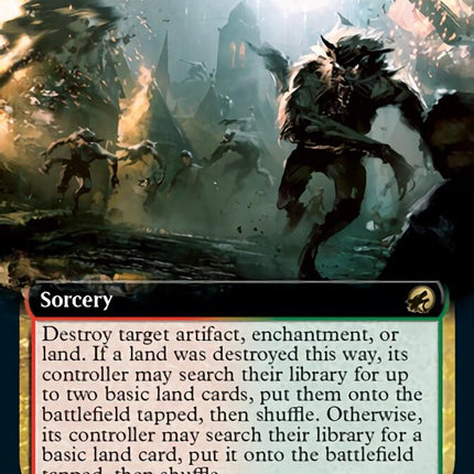Dire-Strain Rampage (Extended Art) [Innistrad: Midnight Hunt]