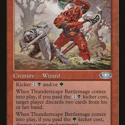 Thunderscape Battlemage [Planeshift]