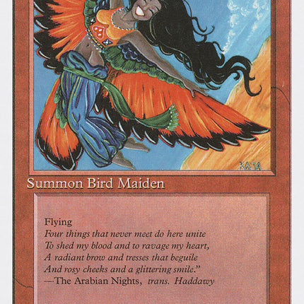 Bird Maiden [Fourth Edition]