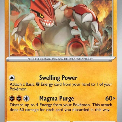 Groudon (049/131) [Scarlet & Violet: Prismatic Evolutions]