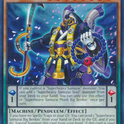 Superheavy Samurai Monk Big Benkei [CYAC-EN007] Common